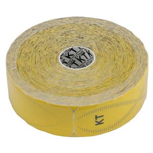 KT TAPE PRO（KTテーププロ） ジャンボロールタイプ（150枚入り） KTJR12600 イエロー　（キネシオロジーテープ　テーピング）