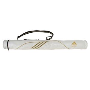 【訳あり・在庫処分】アディダスジャパン adidas（アディダス） adidas Professional エナメルバットケース（1本入） DO295 ホワイト×メタリックゴールド