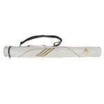 【訳あり・在庫処分】アディダスジャパン adidas（アディダス） adidas Professional エナメルバットケース（1本入） DO295 ホワイト×メタリックゴールド