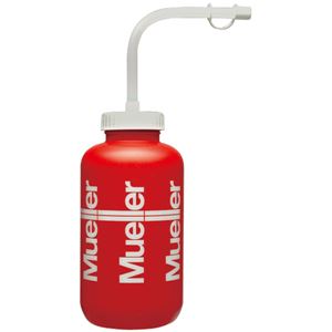 Mueller（ミューラー） スポーツボトル レッド ストロー付き 6本セット 020625