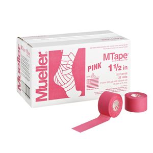 Mueller（ミューラー） Mテープ チームカラー38mm ピンク 32個セット 130830