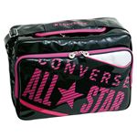 CONVERSE（コンバース） エナメルショルダー（M） C1365053 ブラック×ピンク ク