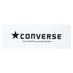 CONVERSE（コンバース） スポーツタオル CB111902 ホワイト×ブラック
