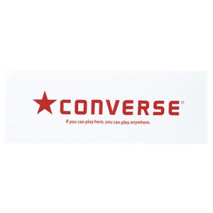 CONVERSE（コンバース） スポーツタオル CB111902 ホワイト×レッド