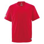 デサント（DESCENTE） ジュニアベースボールシャツ（Vネック） （野球） JDB202 レッド 160