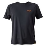 鬼怒川 AQA（アクア） パワードライラッシュTシャツメンズ KW4453 ブラックLL
