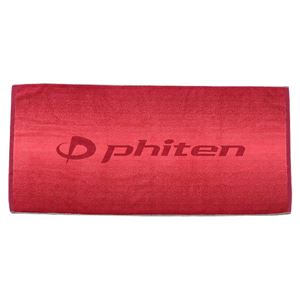 ファイテン（PHITEN）バスタオル GRADATION レッド