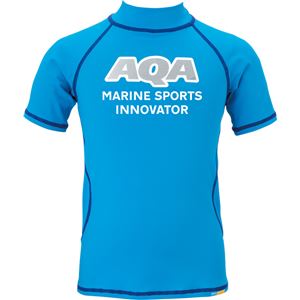 AQA（アクア） UV DRY ラッシュガードショート スポーツジュニア KW4459N ブルー150