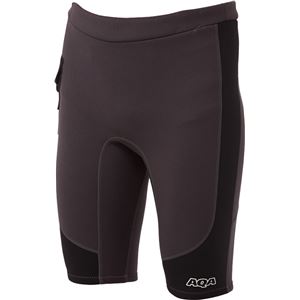 AQA（アクア） シーラックスウェットパンツ メンズ KW4485 マットブラック×ブラックM