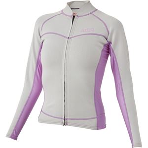 AQA（アクア） シーラックス ウエットトップ ジップレディース KW4488 グレイ×パープルL