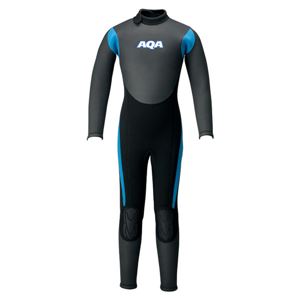 AQA（アクア） キッズスキンフルスーツIII KW4507A ブラック×ブルー150