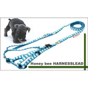 【ペット用】ホッタ ハニービー ハーネスリード HBHL-1 アクアブルー