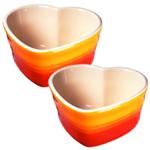 LeCreuset(ル・クルーゼ) ストーンウェア ラムカン・ダムール 910029-00-09 オレンジ