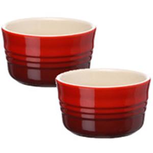 LeCreuset(ル・クルーゼ) ストーンウェア ラムカン L 910028-00-06 チェリーレッド