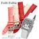 Folli Follie �p���F ���U�[�E�H�b�` WF6A062SDW-WHT�^�z���C�g �ւ��x���g3�{�t