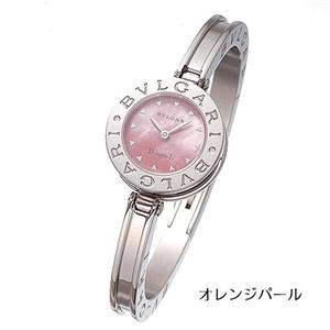 BVLGARI B-Zero１バングルウォッチ BZ22C8SS-S／オレンジパール・Sサイズ