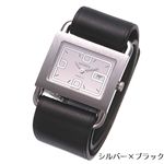 HERMES(エルメス) バレニア BA1.510.220/VBN1/シルバー×ブラック