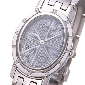 HERMES(エルメス) クリッパーオーバル ダイヤベゼル CO1.230.215/3798/グレーシェル