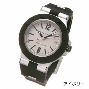 BVLGARI(ブルガリ) ディアゴノ・アルミニウム カーボン AL38AVD／アイボリー