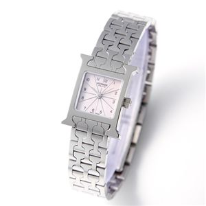 HERMES(エルメス)Hウォッチ レディースミニブレス時計 HH1.110.214 4835 ピンクシェル