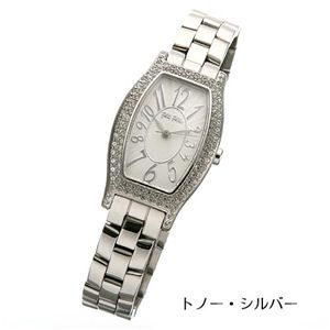 Folli Follie(フォリフォリ) トノーウォッチ WF5T120BPS/シルバー