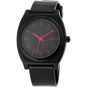 NIXON（ニクソン） A119480 ブラック／ピンク　腕時計　ユニセックス【国際保証書付き】