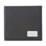 BVLGARI（ブルガリ） 25541 BLACK 二つ折り財布（小銭入れ付）