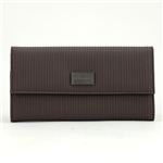 BVLGARI（ブルガリ） 28352 BROWN 長札（ファスナー付）