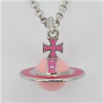 Vivienne Westwood（ヴィヴィアンウエストウッド） ALL ENAMEL ORB P LARGE SS PINK ネックレス