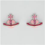 Vivienne Westwood(ヴィヴィアンウエストウッド) ALL ENAMEL ORB STUD E SS PINK ピアス