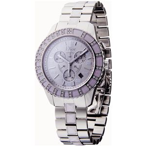 クリスチャンディオール 腕時計 ディオールクリスタルシルバーCD114315M001