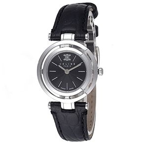 CELINE（セリーヌ） 腕時計 MARPLE カーフベルト ブラック C73121011