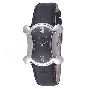 CELINE（セリーヌ） 腕時計 BLASON カーフベルト ブラック C75111011