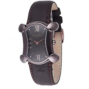 CELINE（セリーヌ） 腕時計 BLASON カーフベルト ブラウン C75412021