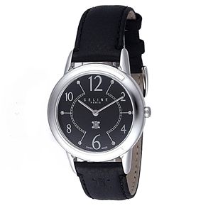 CELINE（セリーヌ） 腕時計 LA CLASSIQUE C カーフベルト ブラック C77111011B