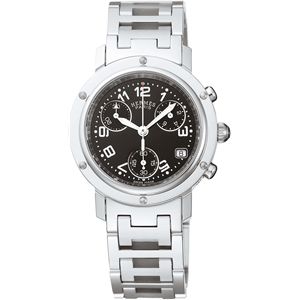 HERMES(エルメス)  腕時計 クリッパークロノグラフブラックCL1.310.330/3840