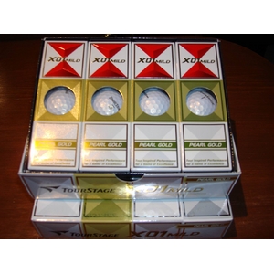 BRIDGESTONE�i�u���a�X�g���j �S���t�{�[�� TOURSTAGE X01MILD PEARLGOLD �y2�_�[�X�z�摜���̂P�X�V��