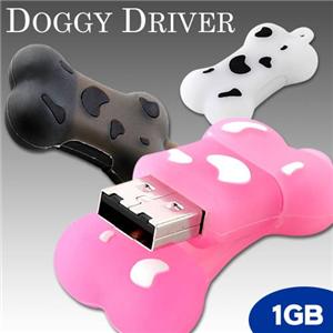 Bone DOGGY DRIVER USBメモリー1GB DR06011 ブラック