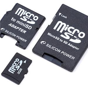 SILICON POWER microSDカード 1GB 60倍速 SPJ060SDT-1G