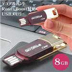 デュアルバンド ReadyBoost対応 USBメモリー 8GB