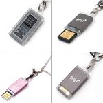 pqi USBメモリーストラップ 4GB BF07-4033(ピンク)