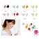 ELECOM ステレオヘッドホン EAR DROPS COLORS