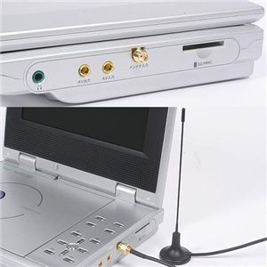 exemode ワンセグ7インチポータブルDVDプレーヤー PD-785Bi