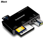 Transcend 2GB SDカード＋マルチカードリーダーセット ブラック
