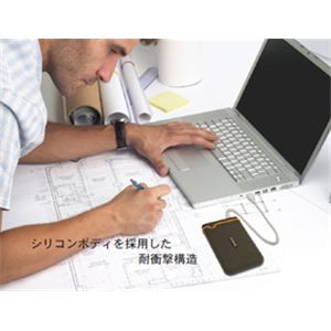 Transcend ポータブルHDDアンチショック 250GB TS250GSJ25M BLACK
