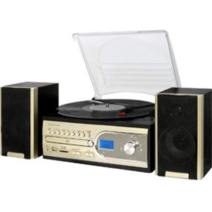 exemode CD・レコード・SD・USB・FM/AMマルチコンポ ER-250