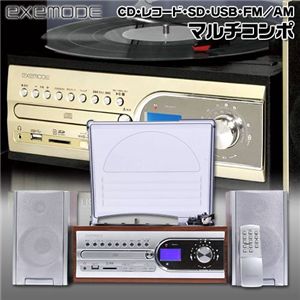 exemode CD���쥳���ɡ�SD��USB��FM��AM�ޥ������� ER-250