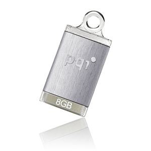 pqi USBメモリーストラップ 8GB シルバー