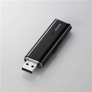 エレコム スライド式高速USBメモリ MF-XU208GBK