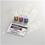 エレコム キヤノン用 詰め替えインク THC-16CSET5